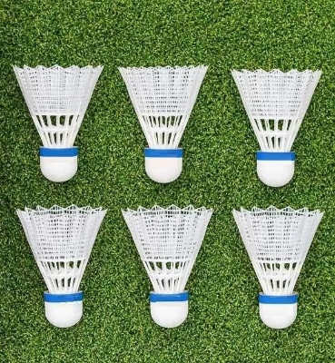 Picture of Smash 500 Plastic Badminton Shuttlecocks Cork 10Ps Cock