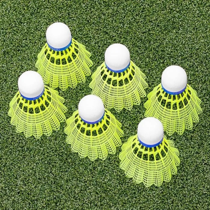 Picture of Smash 500 Plastic Badminton Shuttlecocks Cork 10Ps Cock