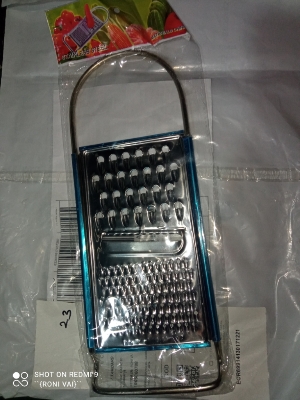Picture of Vegetable Grater Slicer Cutter/ Vaji Cutter(সবজি কাটার)-Stainless Steel Silver