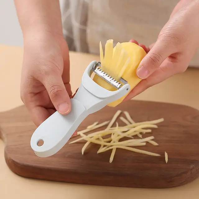 Picture of Stylish Vegetable Potato Fruit Peeler Vegetable Cutter Fruit Melon Planer Grater High Quality Kitchen Tool Gadget Smooth Blade