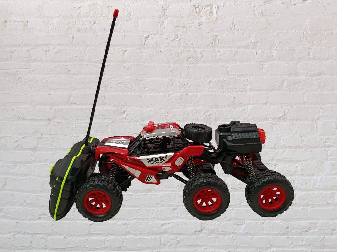 Picture of 1:18 Scale Spray Rock Crawler 6-Wheel Remote Control Car | Off-road RC car with LED lights and cooling spray