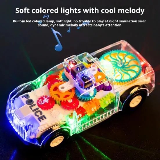 Picture of Electric Car Toy With Light Music Luminous Flashing Toy Vehicle for Kid Boys Girls Toy Gift