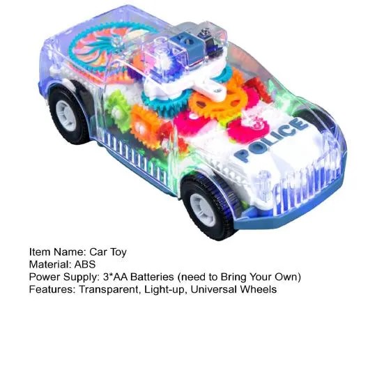 Picture of Electric Car Toy With Light Music Luminous Flashing Toy Vehicle for Kid Boys Girls Toy Gift