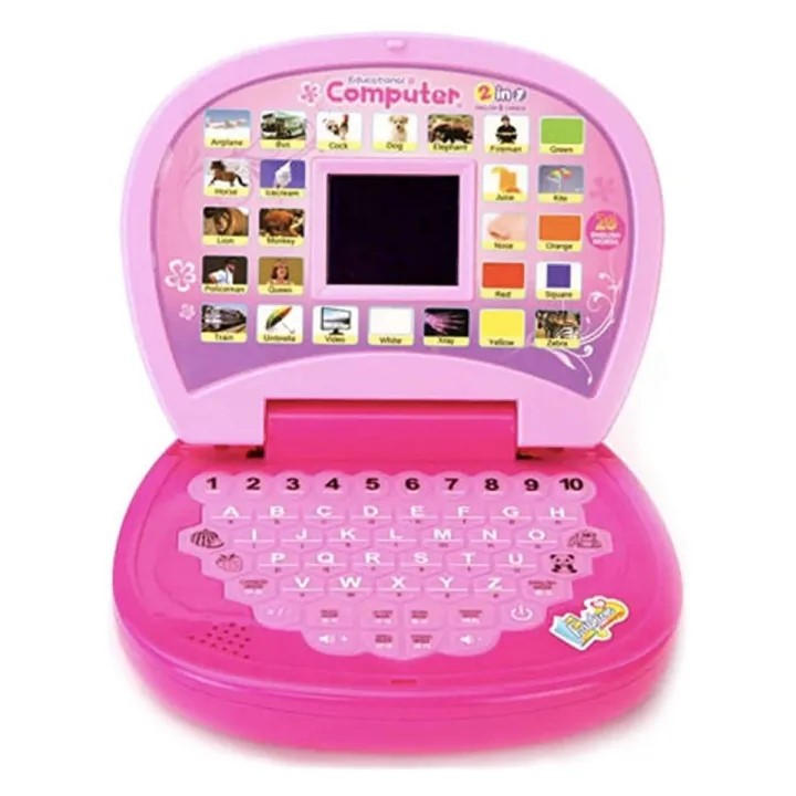 Picture of Kids Laptop with LED Display and Music Pink