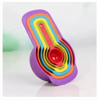 Picture of Measurement Cup Set 6 pieces set - Multi Color