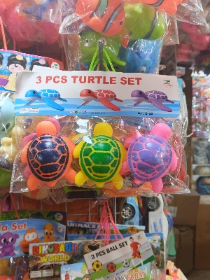 Picture of 3pcs Turtle Set pvc toy for kids
