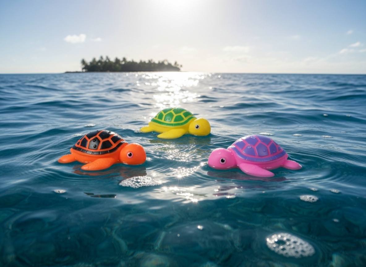 Picture of 3pcs Turtle Set pvc toy for kids for gift your kids