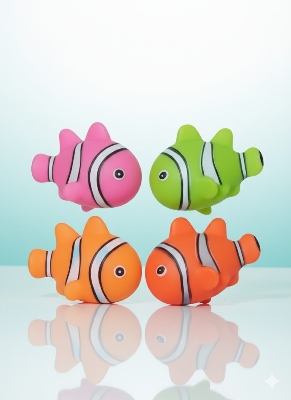 Picture of Aquarium fish 4 pcs toys for your kids