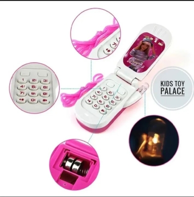 Picture of Baby Phone Toy – Light & Sound Folding Mobile for Infants, Educational Baby Toy | Multicolor