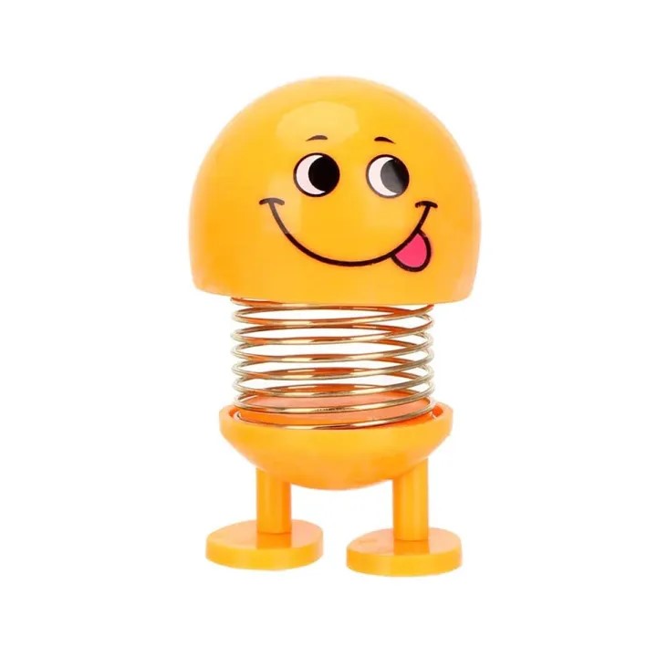 Picture of বাইক/মোটরসাইকেল/গাড়ি বা অফিসের টেবিলছোট সাইজের জন্য 1 পিস নাচের ইমোজি পুতুল - toys for girls