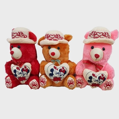 Picture of Cute doll for baby girls | Cute barbie doll set | Gift for girlfriend birthday | Teddy bear doll