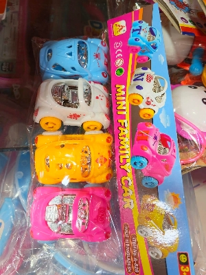Picture of 4pcs family car toy for kids for gift