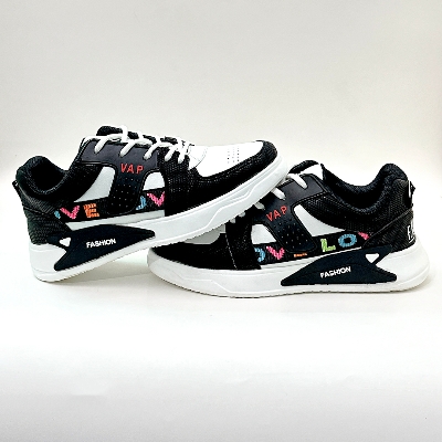 Picture of Black & White Stylish and Fashionable Winter and Summer Exclusive Sneakers Converse Shoes for Men-Multicolor