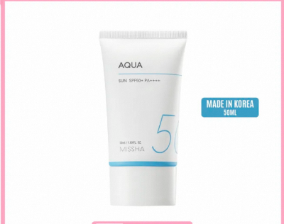 Picture of Missha All Around Safe Block Aqua Sun Gel SPF50+/PA++++ 50ml | Sunscreen Cream