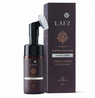 Picture of Caffeine Foaming Face Wash With Built-In Face Brush 100ml