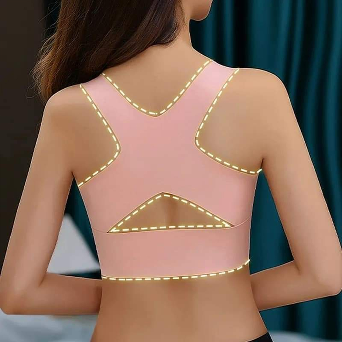 Picture of Slim fit body shaper bra, jim training comfortable padded bra - Bra - Multicolor