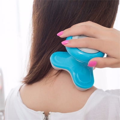 Picture of Mini Portable Body Relaxation Massage Wave Vibrating USB Battery Electri Handle Massager