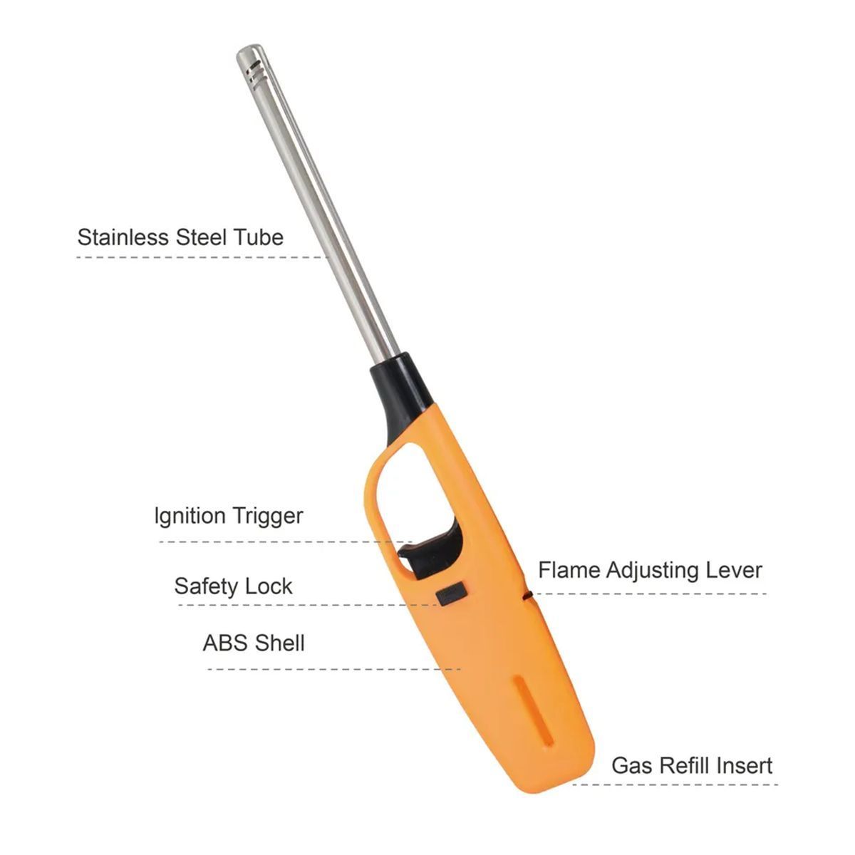 Picture of Gas Lighter Of The Kitchen With Gas Refill - lighter gas