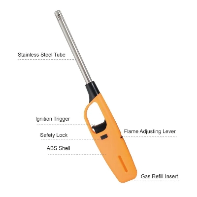 Picture of Gas Lighter Of The Kitchen With Gas Refill - lighter gas