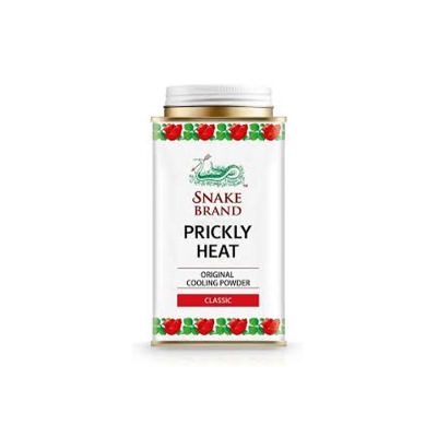Picture of SNAKE BRAND PRICKLY HEAT COOLING ANTI ITCH POWDER 140G