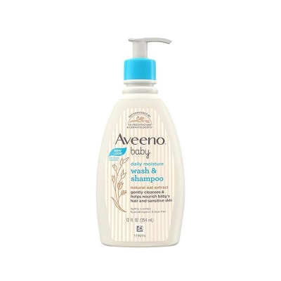 Picture of Aveeno Baby Daily Moisture Wash & Shampoo 354ml
