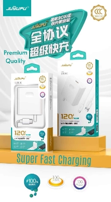 Picture of 120watt charger_Juyupu u380 120w Super Fast Charger_fast charging - Micro, Type-C