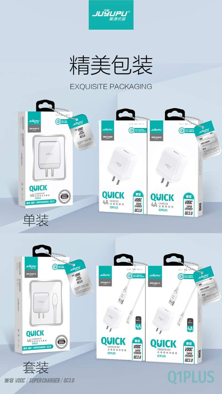 Picture of 22.5 watt Fast Charger Adapter - Micro Usb, Iphone, Type-C