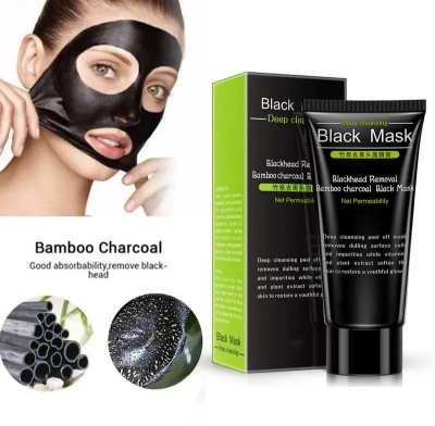 Picture of Bioaqua Activated Bamboo Charoal Blackhead Remover- 60g - 