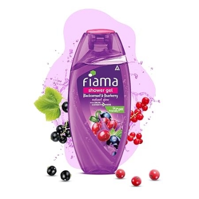 Picture of Fiama Blackcurrant & Bearberry Radiant Glow Shower Gel- 250ml - Bearberry