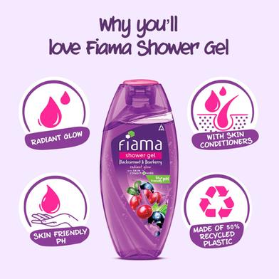 Picture of Fiama Blackcurrant & Bearberry Radiant Glow Shower Gel- 250ml - Bearberry