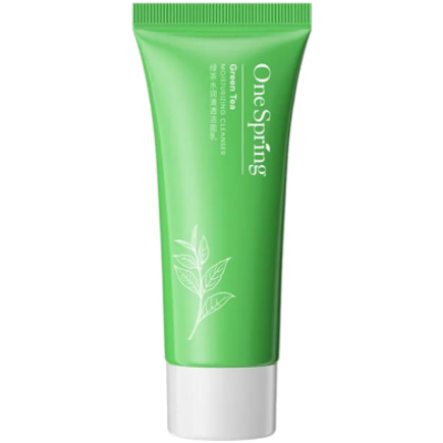 Picture of One Spring Green tea Moisturizing Deep Cleansing Facial Cleanser- 100g - 