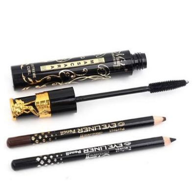 Picture of Menow Generation II Exquisite Design Extreme Curl Mascara with 2 pcs Eyeliner Pencil- M10006 - 