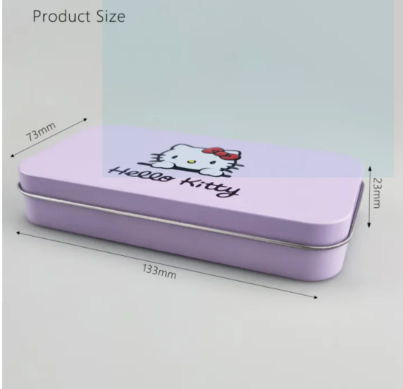 Picture of Hello Kitty 7 Pcs/Set Makeup Brush Set with Box - Pink