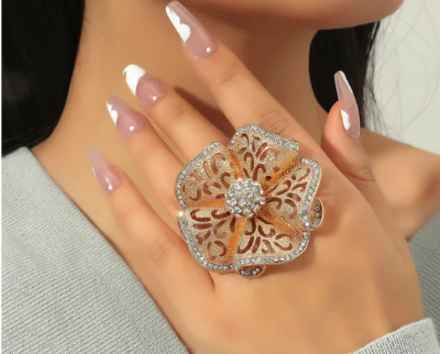 Picture of Bohomeno Party fashionable Finger Ring for Womnen - Champagne