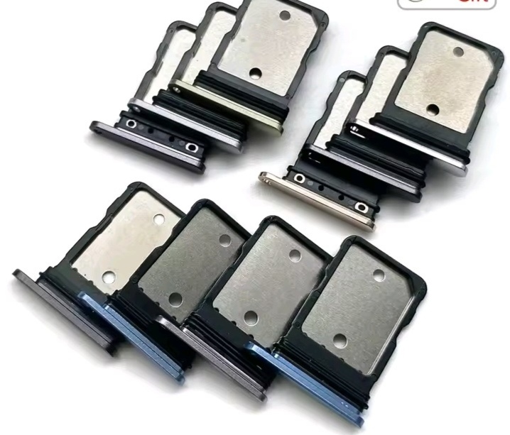 Picture of Google Pixel 6A  Sim Card Slot Tray Holder Sim Card Reader Socket - Black