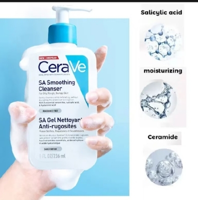 Picture of CeraVe SA Smoothing Face Cleanser- 236ml - 