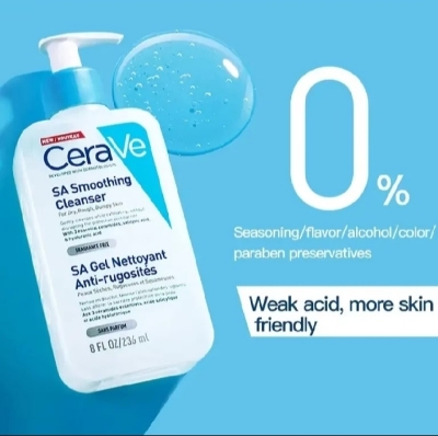 Picture of CeraVe SA Smoothing Face Cleanser- 236ml - 
