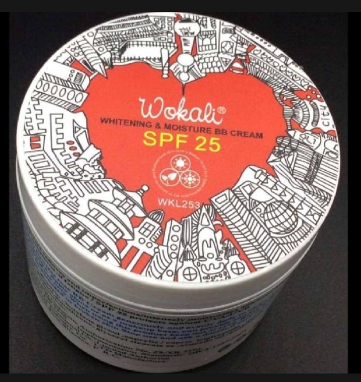 Picture of Wokali Whitening & Moisturizing SPF 25 BB Cream-115g (Red-WKL253 - 