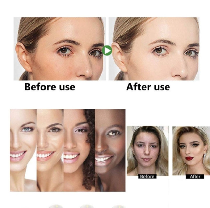 Picture of Mushroom Head Make up Air Cushion Moisturizing Foundation Air-permeable Natural Brightening Makeup CC Cream - 