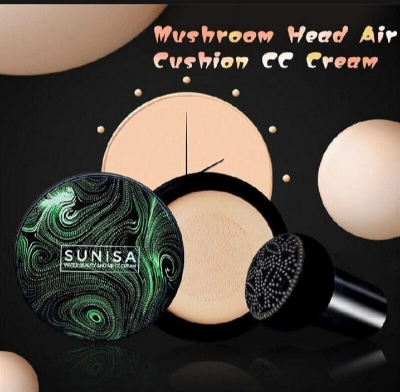 Picture of Mushroom Head Make up Air Cushion Moisturizing Foundation Air-permeable Natural Brightening Makeup CC Cream - 