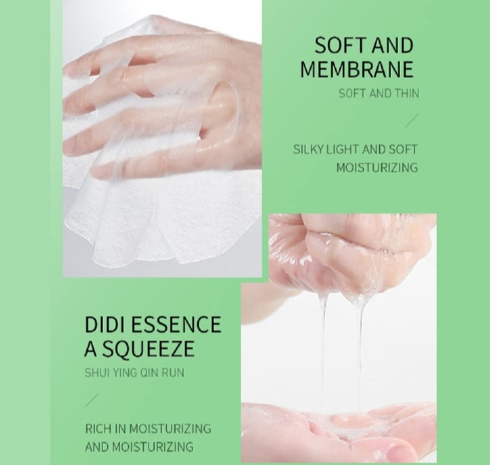 Picture of Bioaqua Plant Fruit Mask Hydrating Moisturizing Skin Color Skin Facial Sheet Mask- 25G - 