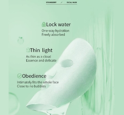 Picture of Bioaqua Plant Fruit Mask Hydrating Moisturizing Skin Color Skin Facial Sheet Mask- 25G - 