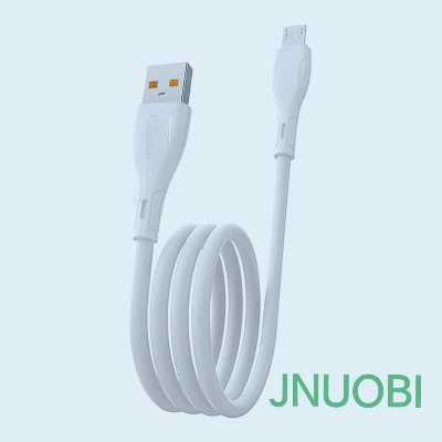 Picture of Cable-JNUOBI_JC-01 USB to-TYPE C_ TYPE B orginal China data Cable  TypeB  TypeC Cable -Fast Charging Cable Support 5A White 1 Meter-Cable-data cable - TYPE-B/Micro, TYPE-C