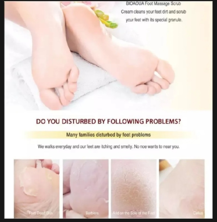 Picture of BIOAQUA Shea Butter Foot Massage Cream-180g - 