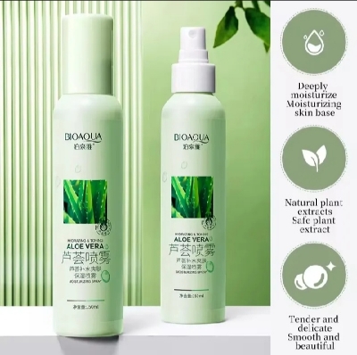 Picture of BIOAQUA Hydrating & Toning Aloe Vera Moisturizing Face Spray- 150ml - 