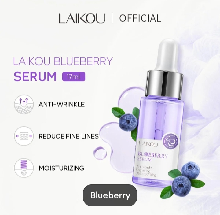 Picture of LAIKOU Anti-wrinkles Blueberry Serum- 17ml - Blueberry