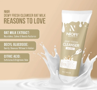 Picture of NIOR Dewy Fresh Oat Milk Cleanser- 100ml - 
