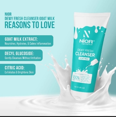 Picture of NIOR Dewy Fresh Goat Milk Cleanser- 100ml - 