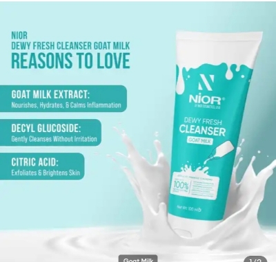 Picture of NIOR Dewy Fresh Goat Milk Cleanser- 100ml - 