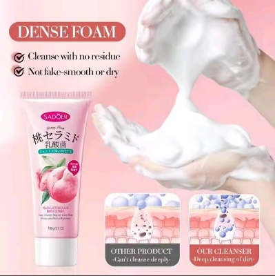 Picture of SADOER Peach Lactobacillus Gentle Cleanser-100g - 
